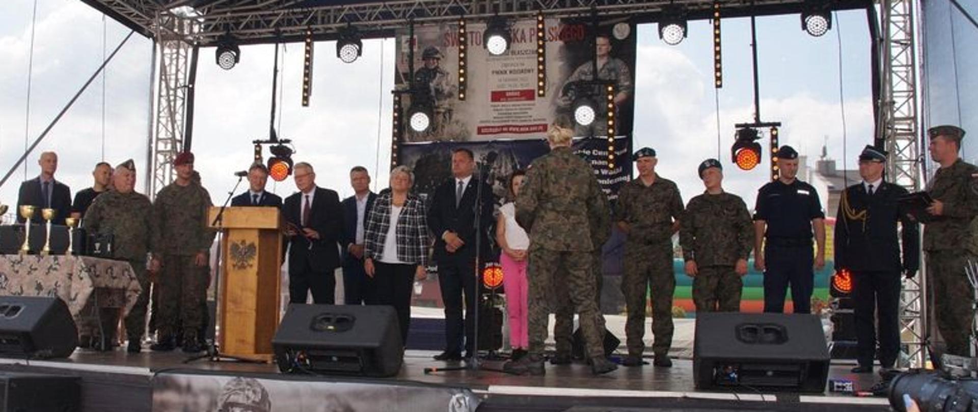 Udział jednostki KP PSP podczas Święta Wojskiego w Grójcu