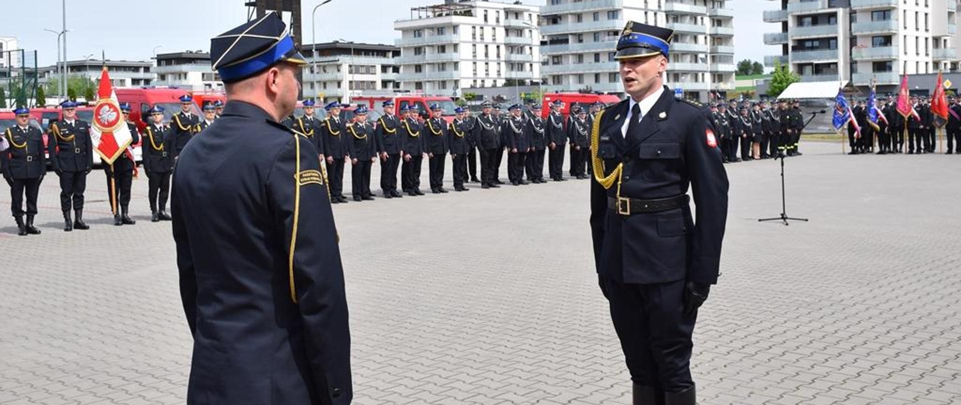 Obchody Dnia Strażaka w Komendzie Powiatowej Państwowej Straży Pożarnej w Płońsku
