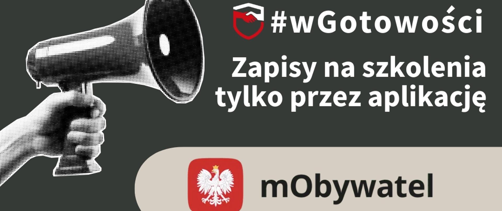 Zapisz się na szkolenie wGotowości w aplikacji mObywatel – bądź przygotowany na sytuacje kryzysowe