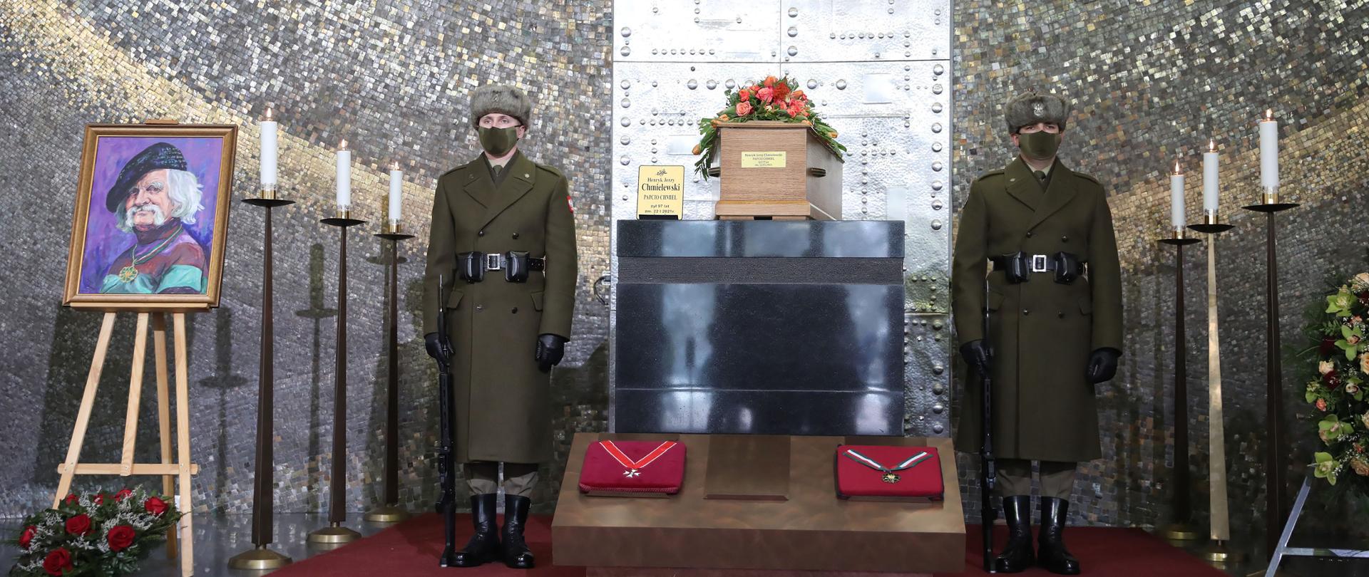 Ostatnie pożegnanie Henryka Jerzego Chmielewskiego, PAP/Leszek Szymański