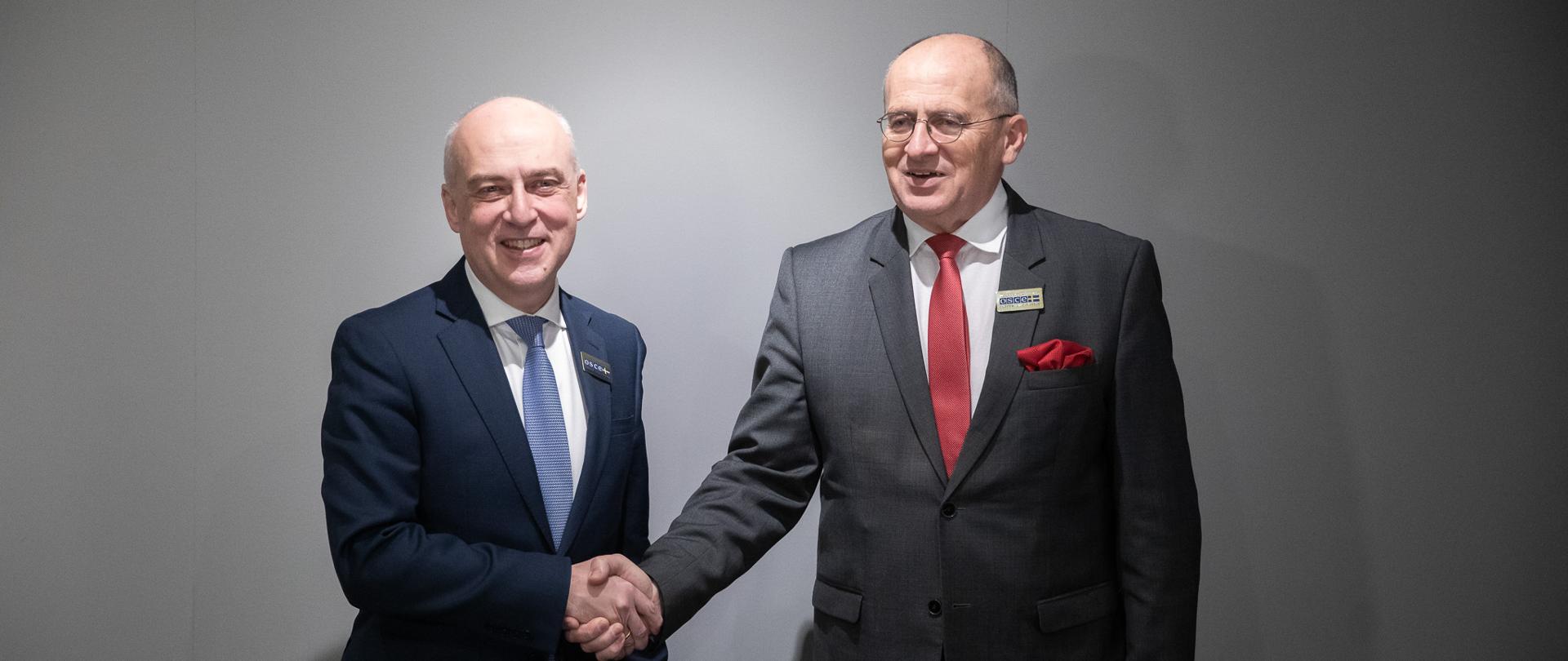 Spotkanie Ministra Raua z ministrem spraw zagranicznych Gruzji 