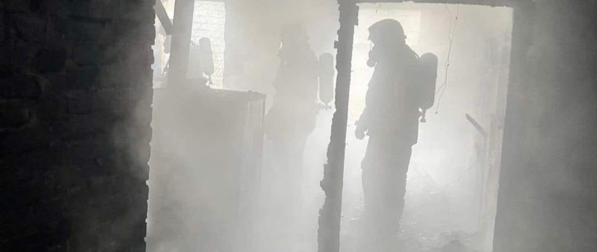 Pogorzelisko, zadymiony strych