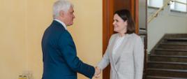 Spotkanie Wojewody z Liderem Białoruskiej Opozycji Demokratycznej Sviatlaną Tsikhanouską