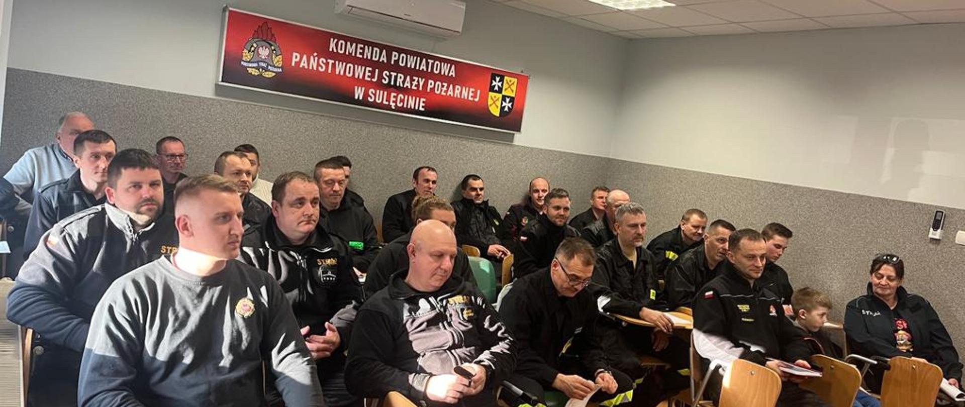 Spotkanie robocze z przedstawicielami jednostek OSP 