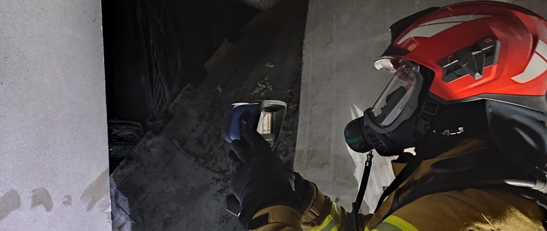 pożar w zakładzie Indrol w Grodzisku Wlkp. 