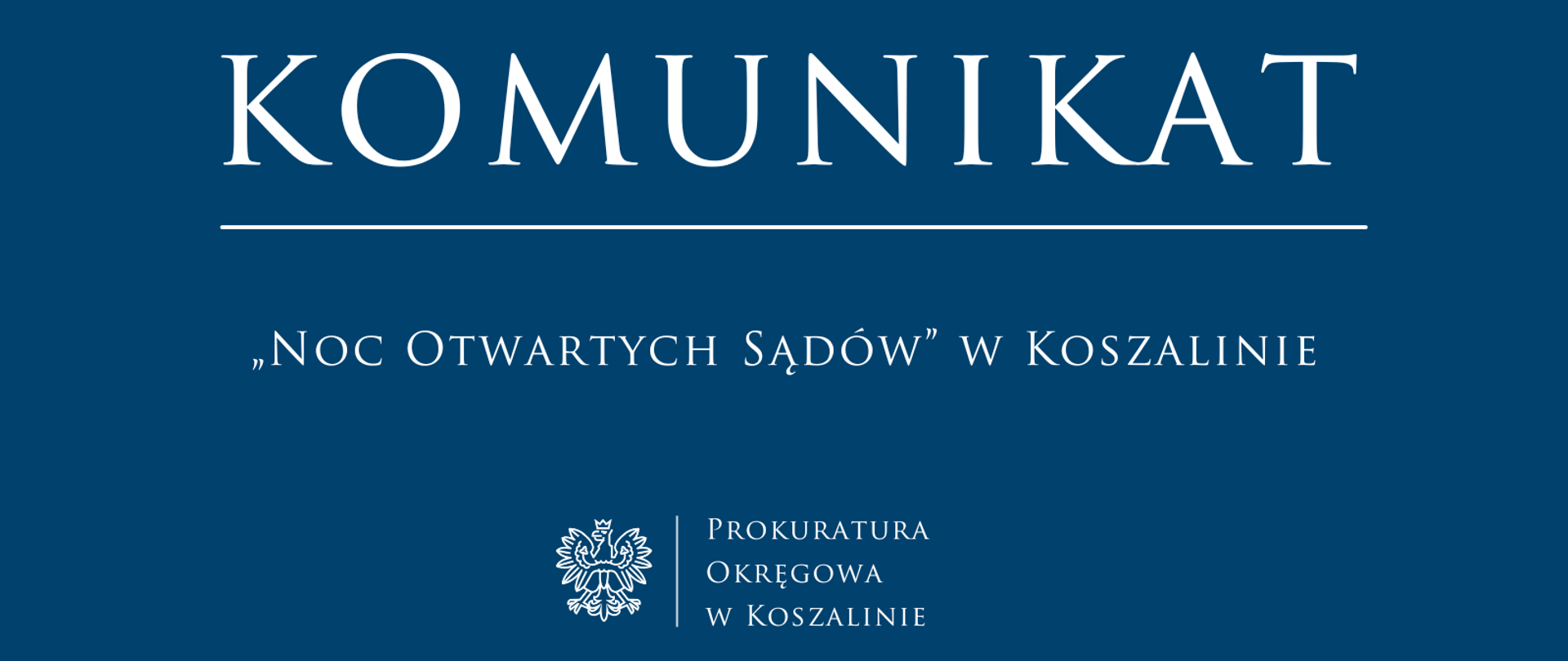„Noc Otwartych Sądów” w Koszalinie