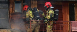 Pożar mieszkania przy ul. Chramcówki w Zakopanem