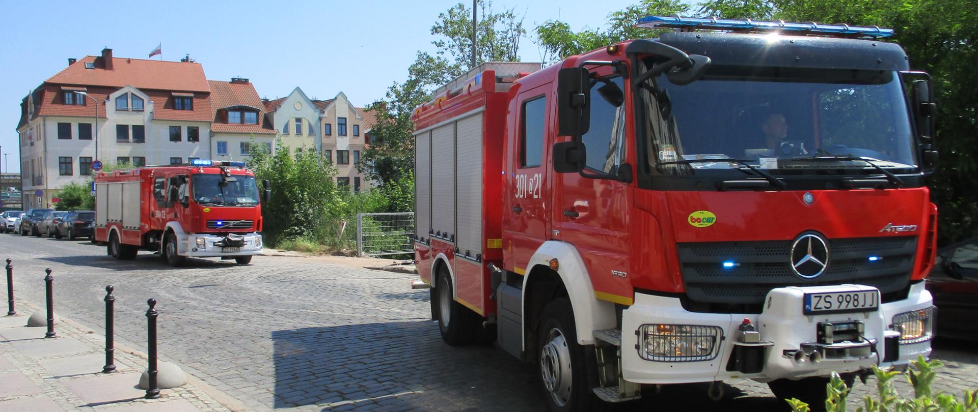 Uszkodzony rurociąg gazowy przy ul. Kłodnej