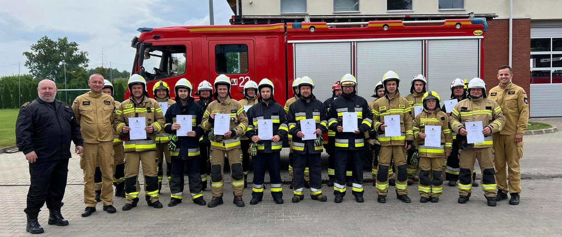 Egzamin końcowy szkolenia kierowców- konserwatorów OSP