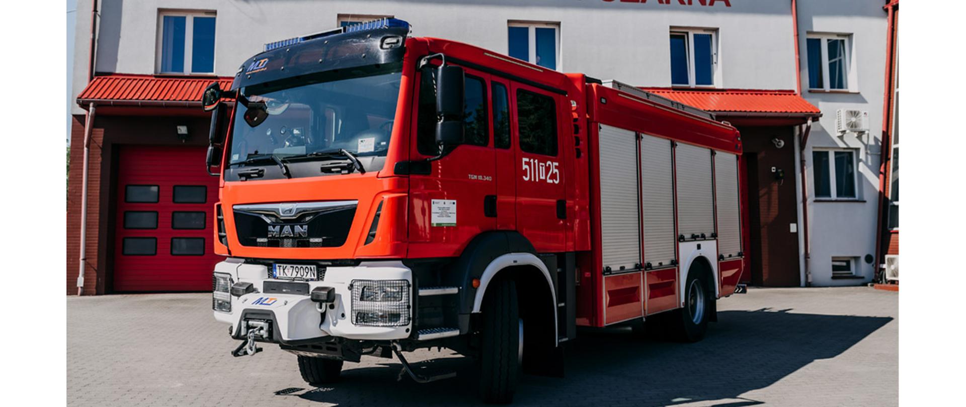 Samochód ratowniczo-gaśniczy ciężki z modułem ratownictwa technicznego - kryptonim operacyjny TF 511-25