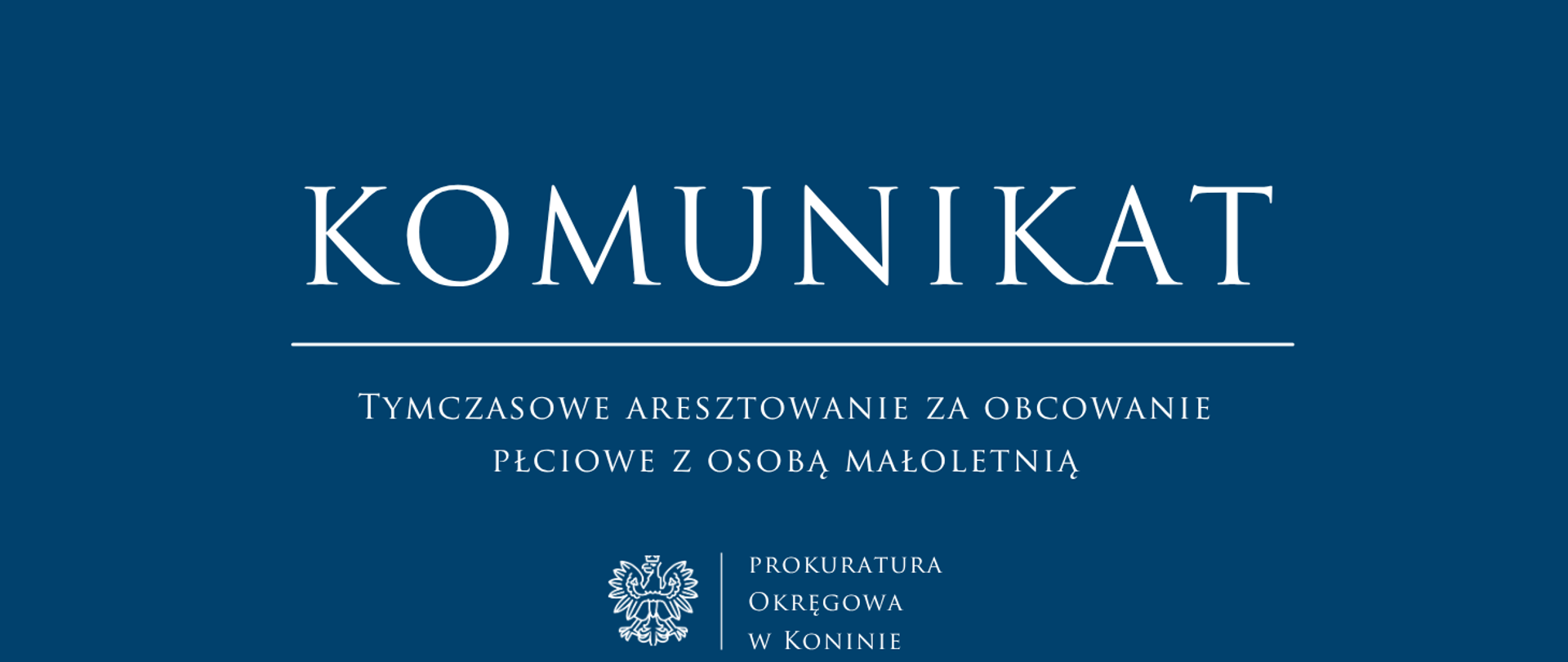ARESZT pedofil Konin 