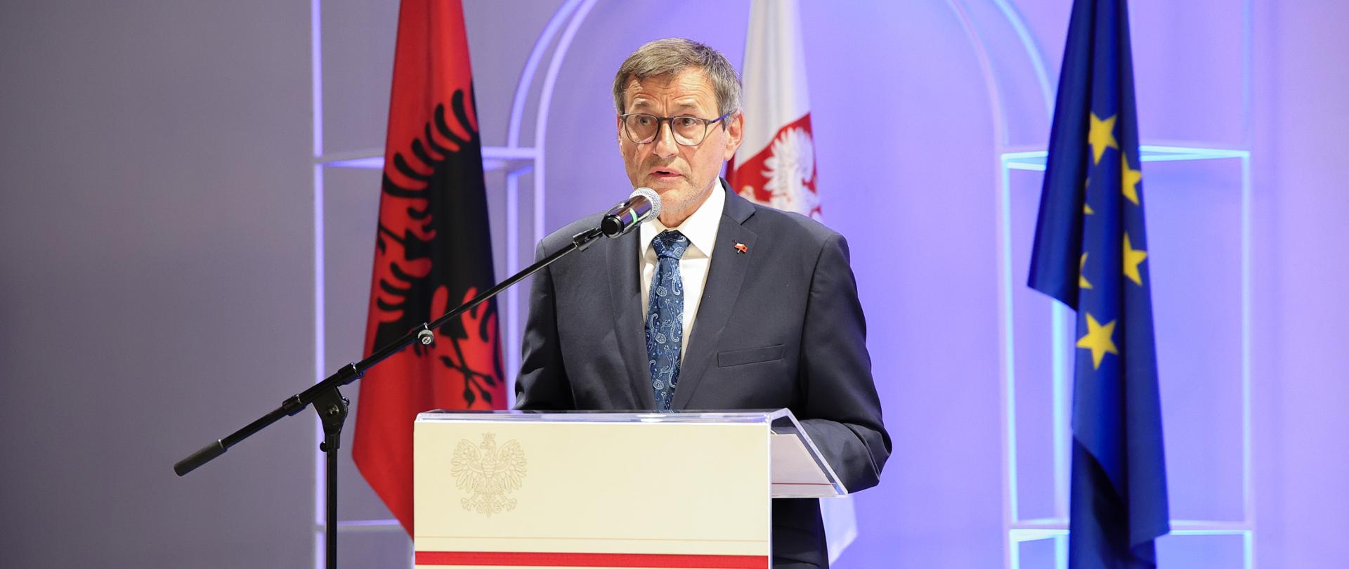 Chargé d'Affaires of Poland in Albania Wojciech Unolt