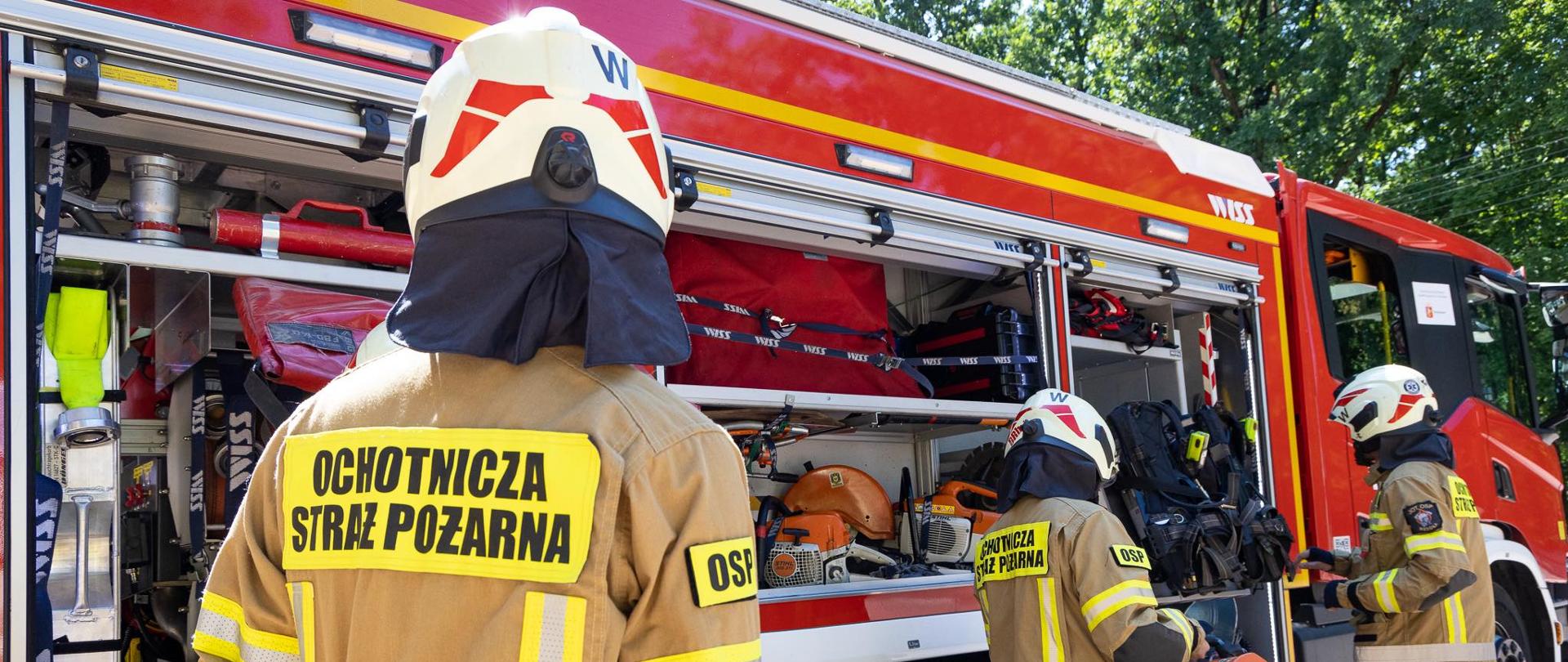 Włączenie jednostek OSP do krajowego systemu ratowniczo-gaśniczego