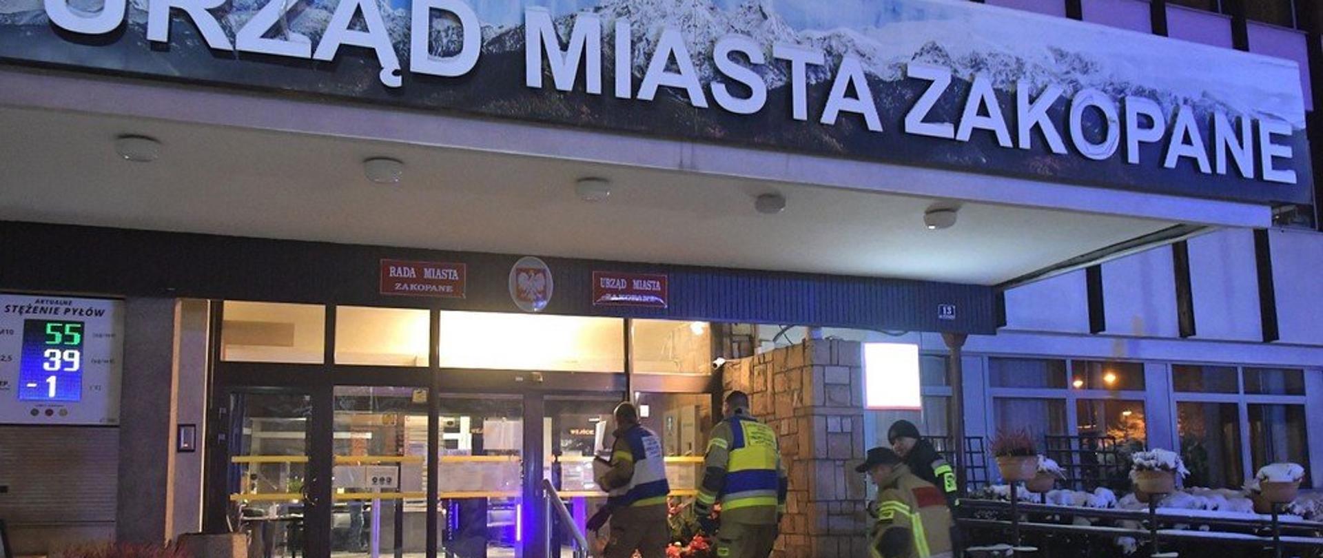 Niebezpieczna przesyłka UM Zakopane