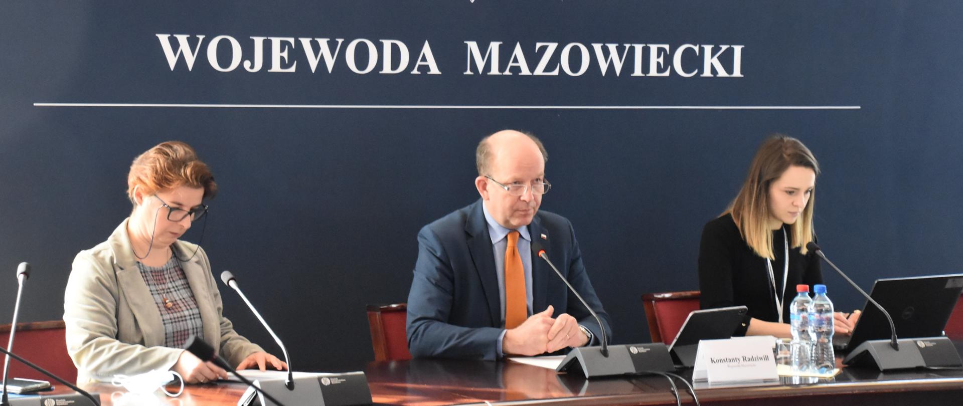 Wideokonferencja w sprawie przyjmowania uchodźców z Ukrainy