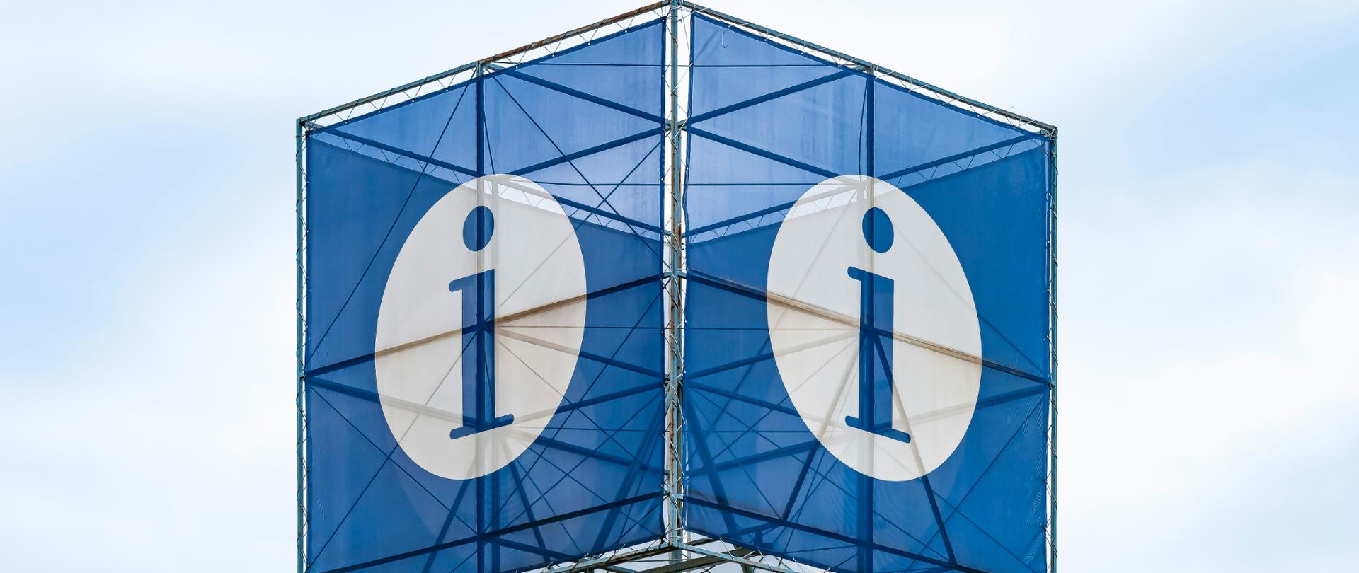 Na zdjęciu litera "i"