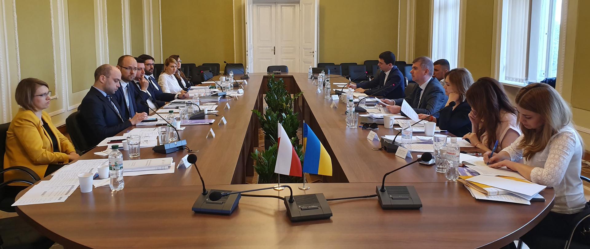 Wiceminister spraw zagranicznych Marcin Przydacz na posiedzeniu Polsko-Ukraińskiej Rady Wymiany Młodzieży