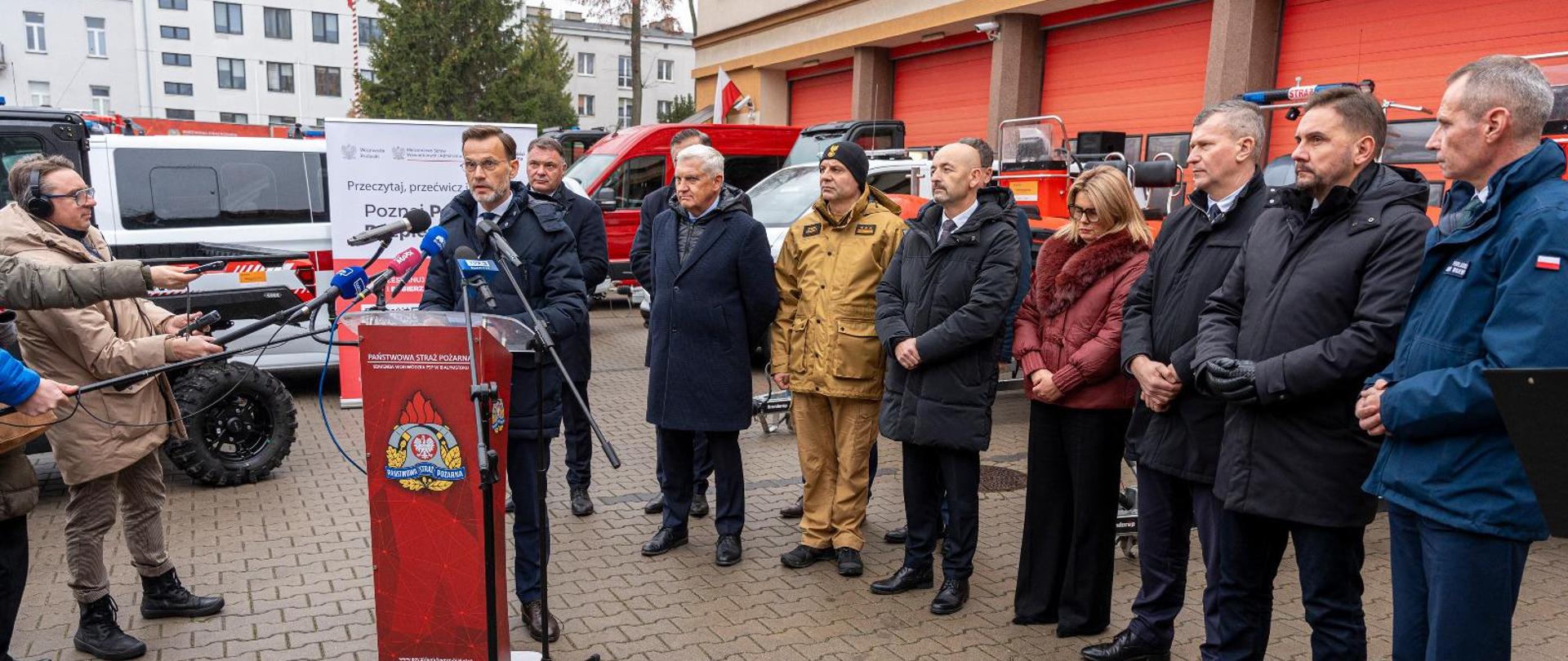 Wojewoda podlaski podsumował realizację zadań przewidzianych w Podlaskiem na 2025 rok w ramach Programu Ochrony Ludności i Obrony Cywilnej na lata 2025-2026