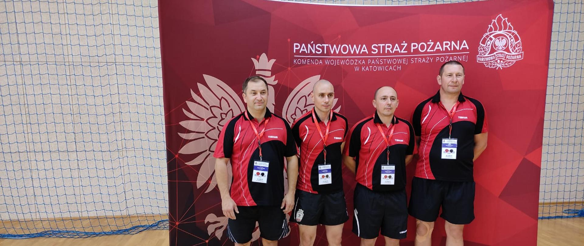 XXXVII Mistrzostwa Polski Strażaków w Tenisie Stołowym - Reprezentacja KW PSP w Warszawie 