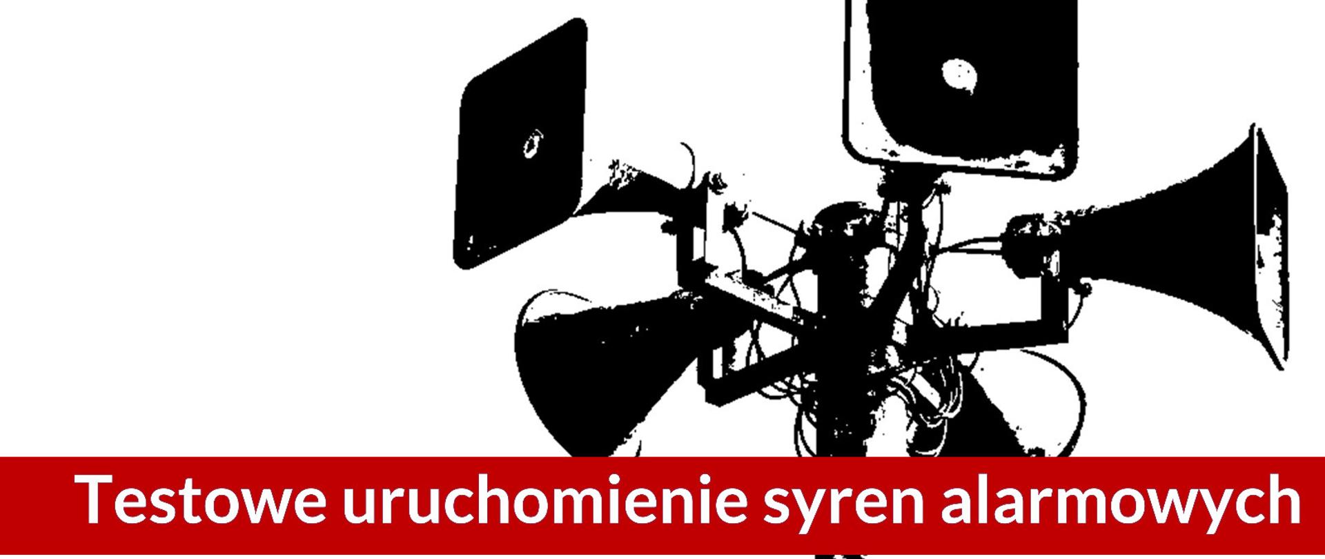 Testowe uruchomienie syren alarmowych