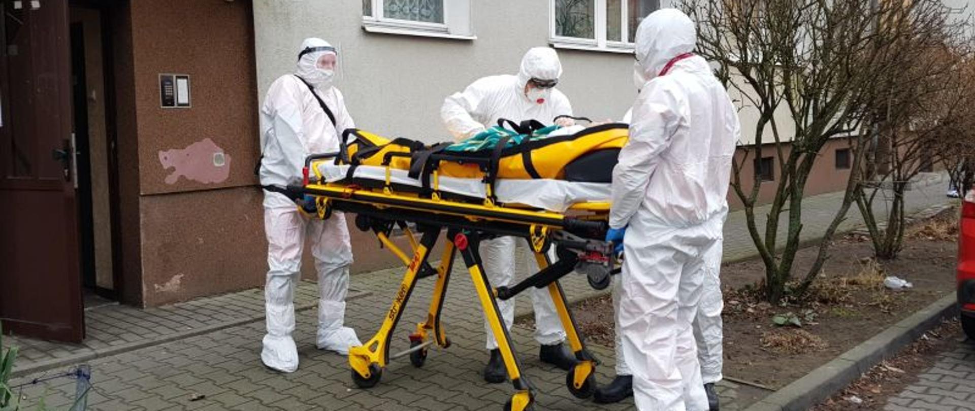 Poznańscy Strażacy wspierający działania przeciw Covid-19