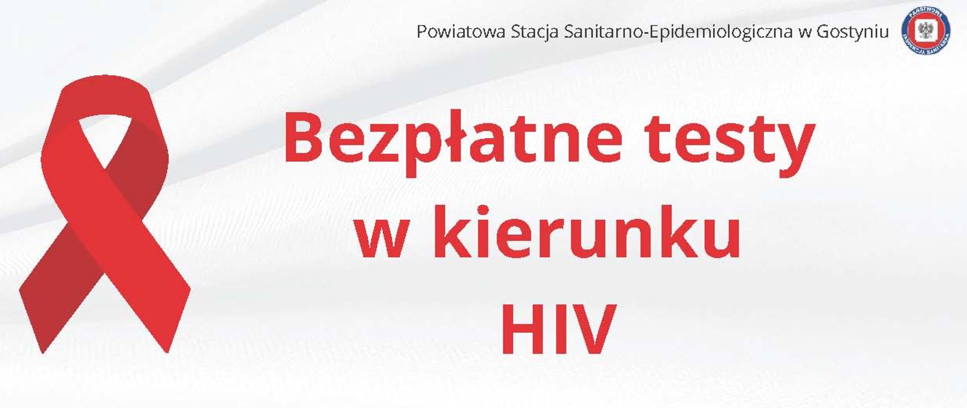 Bezpłatne testy w kierunku HIV