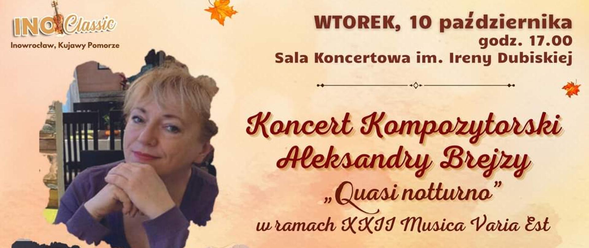 Ino Classic Aleksandra Brejza Quasi notturno plakat