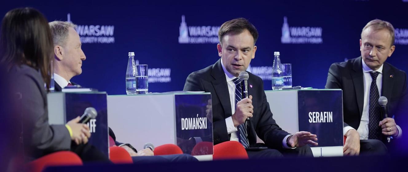 Udział MRiT w Warsaw Security Forum