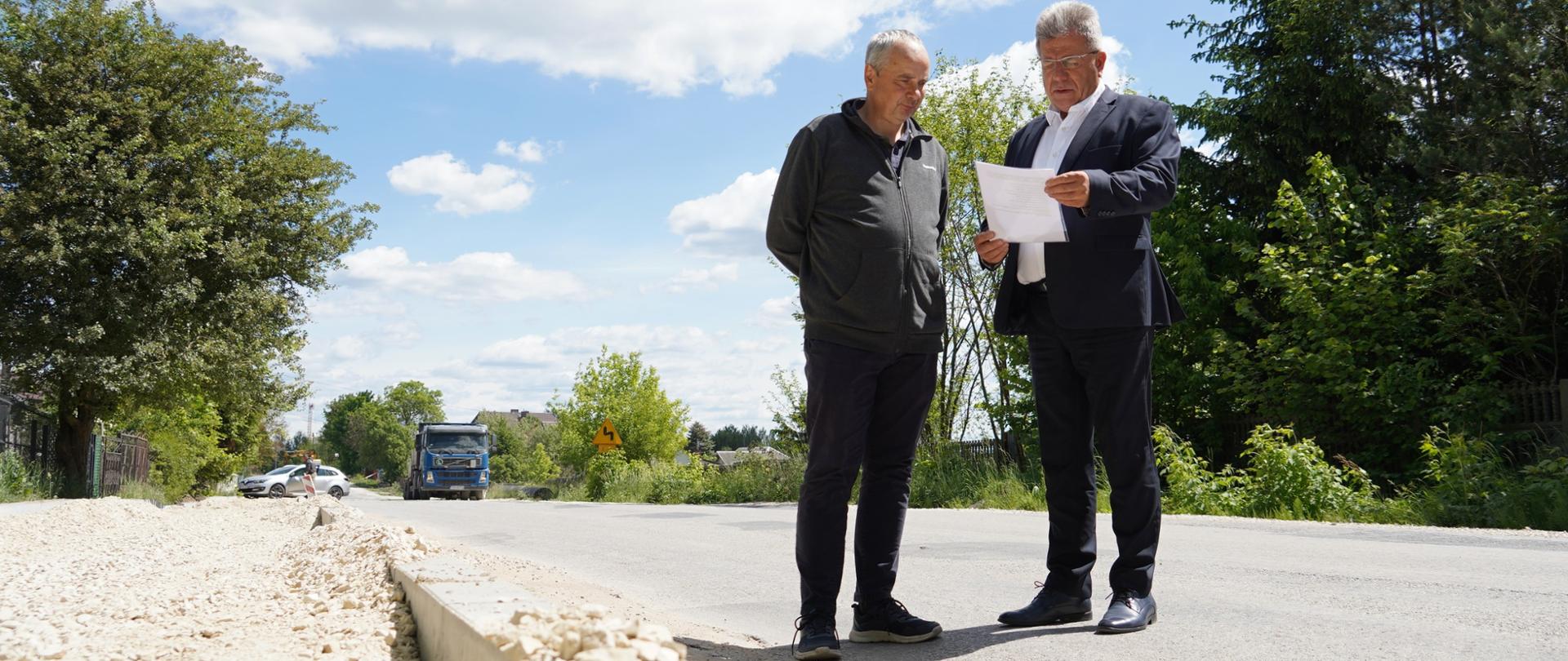 Przebudowa drogi z Radoszyc do Jakimowic