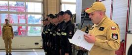Zmiana na stanowisku Dowódcy Jednostki Ratowniczo-Gaśniczej w Kazimierzy Wielkiej