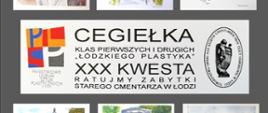Plakat promujący kwestę