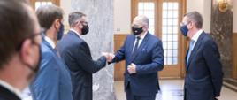 Minister Zbigniew Rau visits Riga
