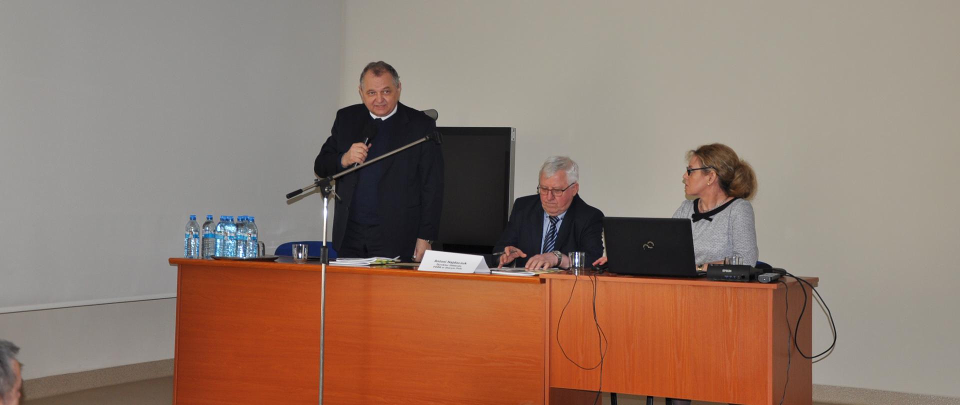 Wiceminister R. Zarudzki na konferencji w Starym Polu