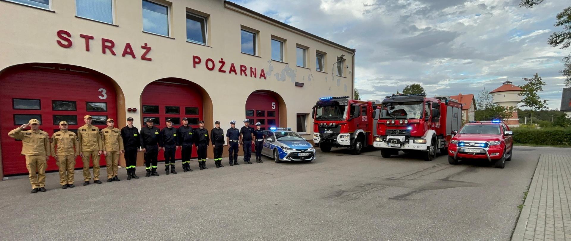 Hołd dla śp. Krystiana Dułaka z OSP Sierakowice