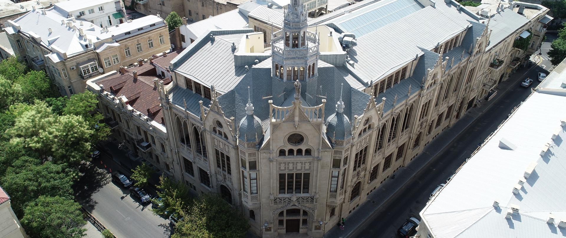 Pałac Muchtarowa w Baku, zaprojektowany przez Józefa Płoszko