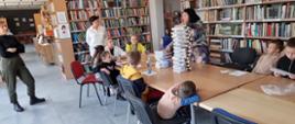 Zajęcia w Gminnej Bibliotece w Żelazkowie