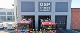 Minuta ciszy dla poległych strażaków z Ukrainy - OSP