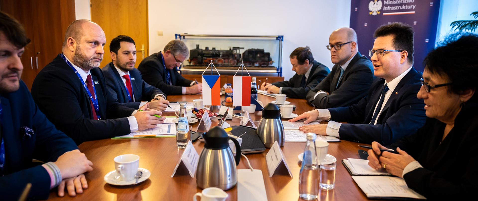 Polsko-czeskie rozmowy o transporcie