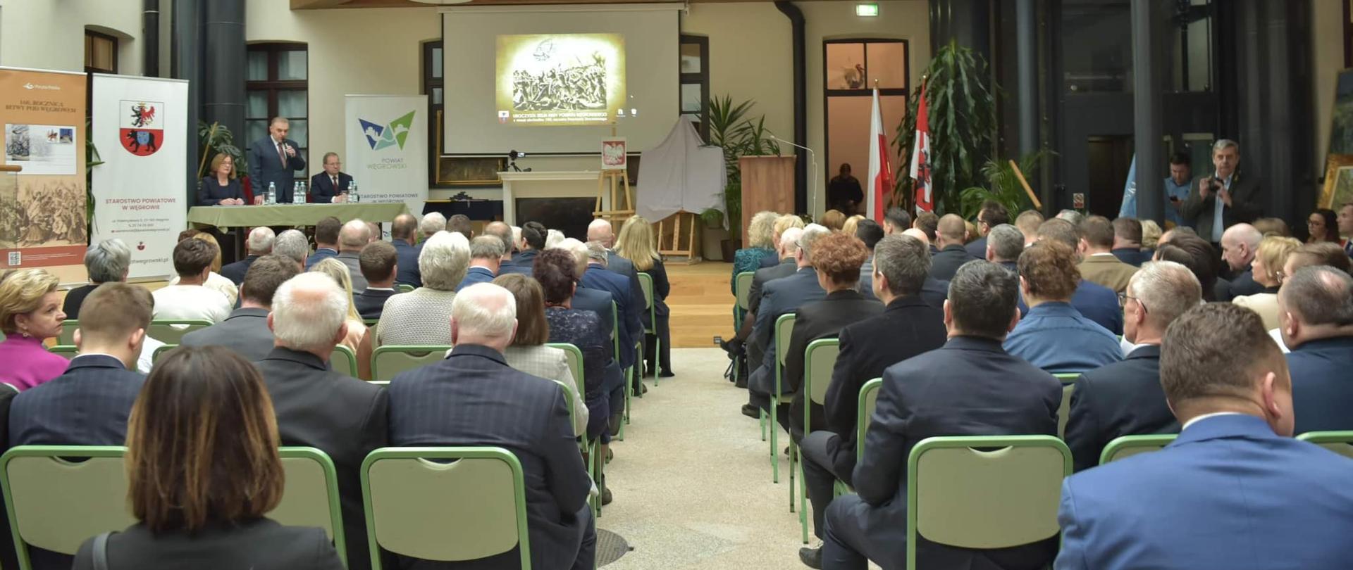 60. Sesja Rady Powiatu Węgrowskiego inaugurująca obchody 160. rocznicy powstania styczniowego