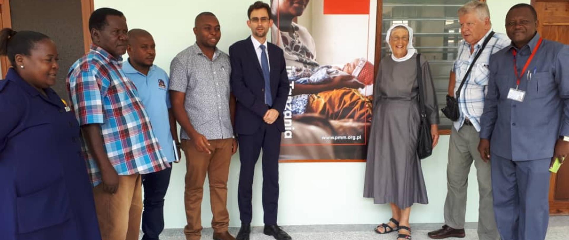 Inauguration of the delivery block of the hospital in Nyangao