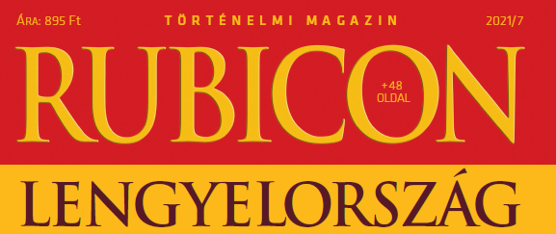 Rubicon lengyel szám borítója