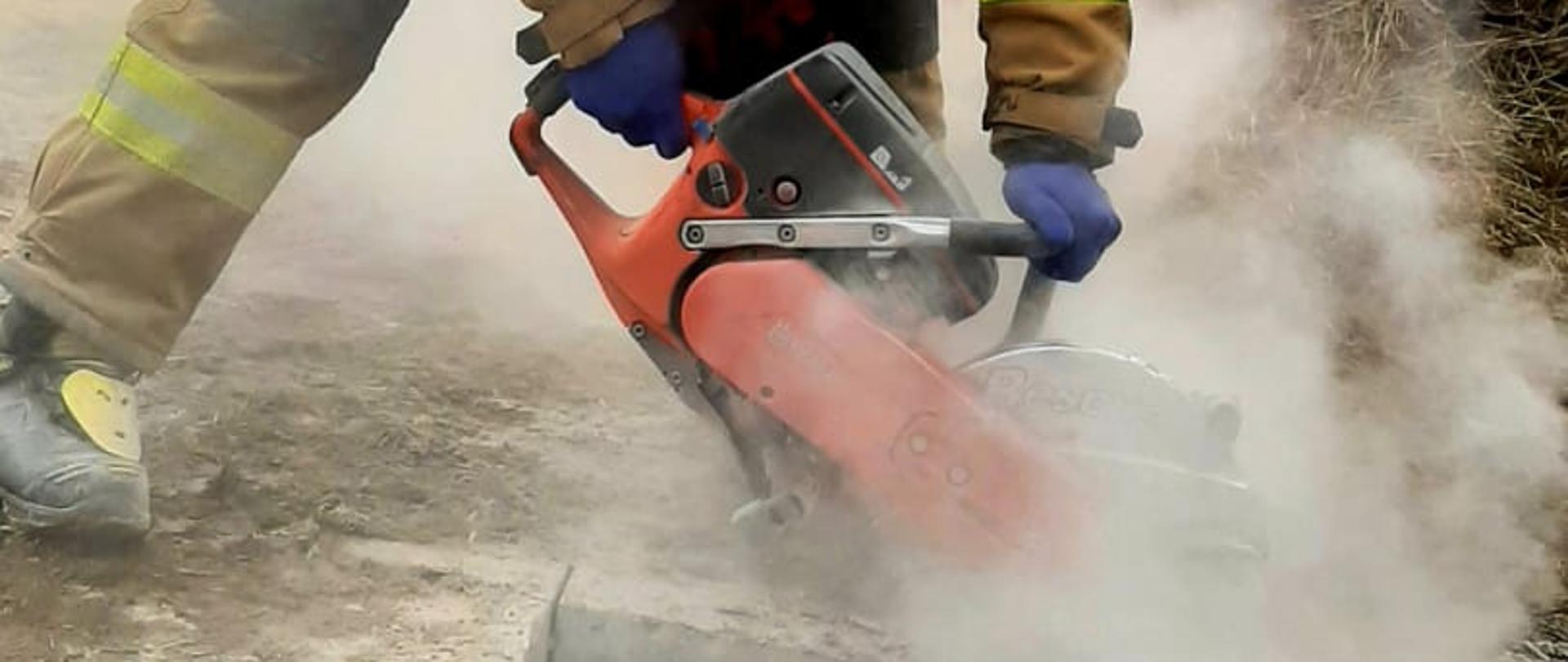 Roczne ciele wpadło do zbiornika na gnojowicę