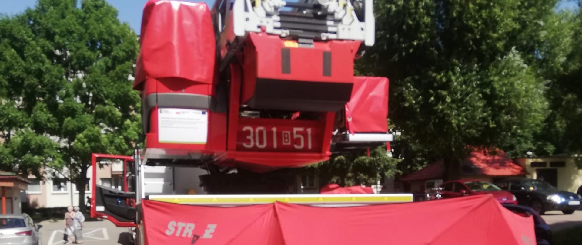 Tragiczny pożar w bloku przy ul. Mieszka I w Białymstoku