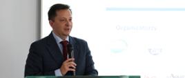 Mateusz Balcerowicz - prezes Wód Polskich był gościem honorowym na konferencji „Bliżej Jezior”