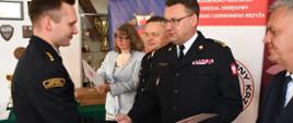 Gratulacje od Z-cy Komendanta PSP w Olsztynie