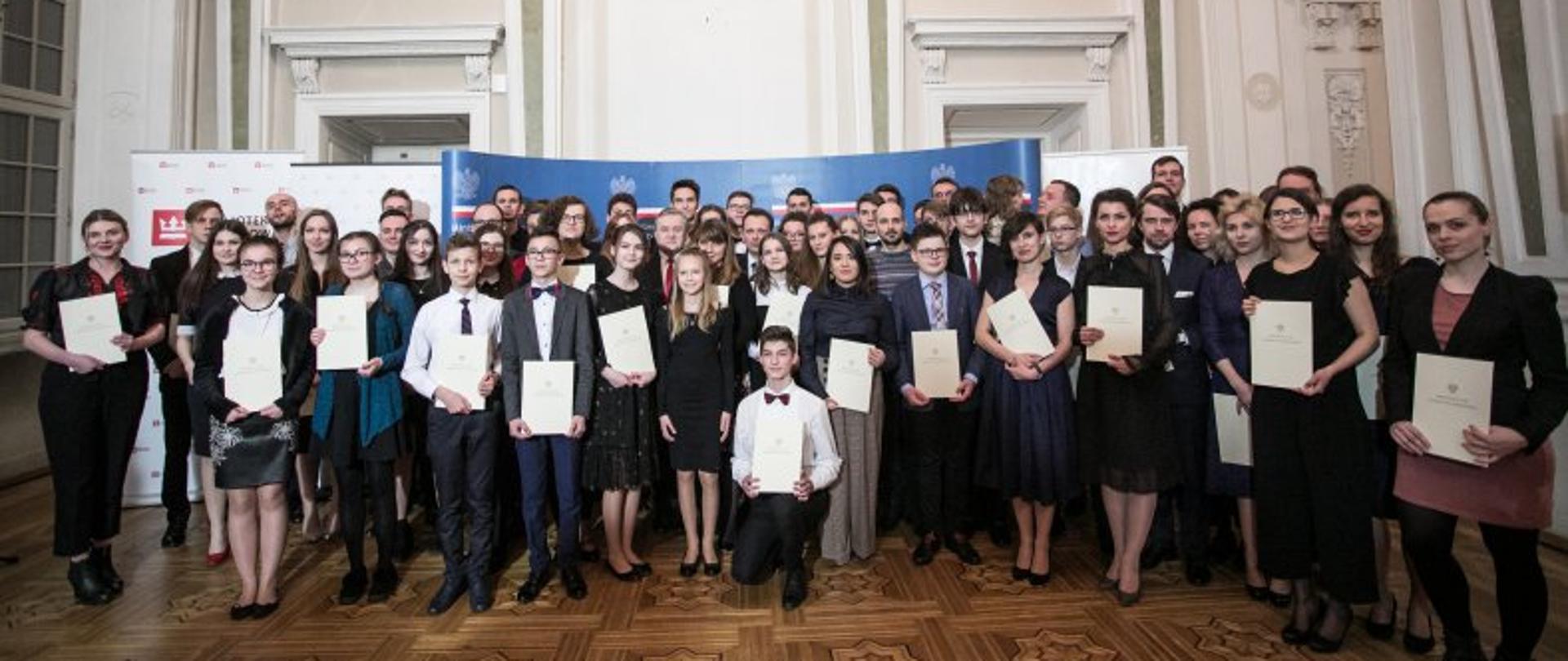 Stypendyści Programu „Młoda Polska" / fot. Danuta Matloch