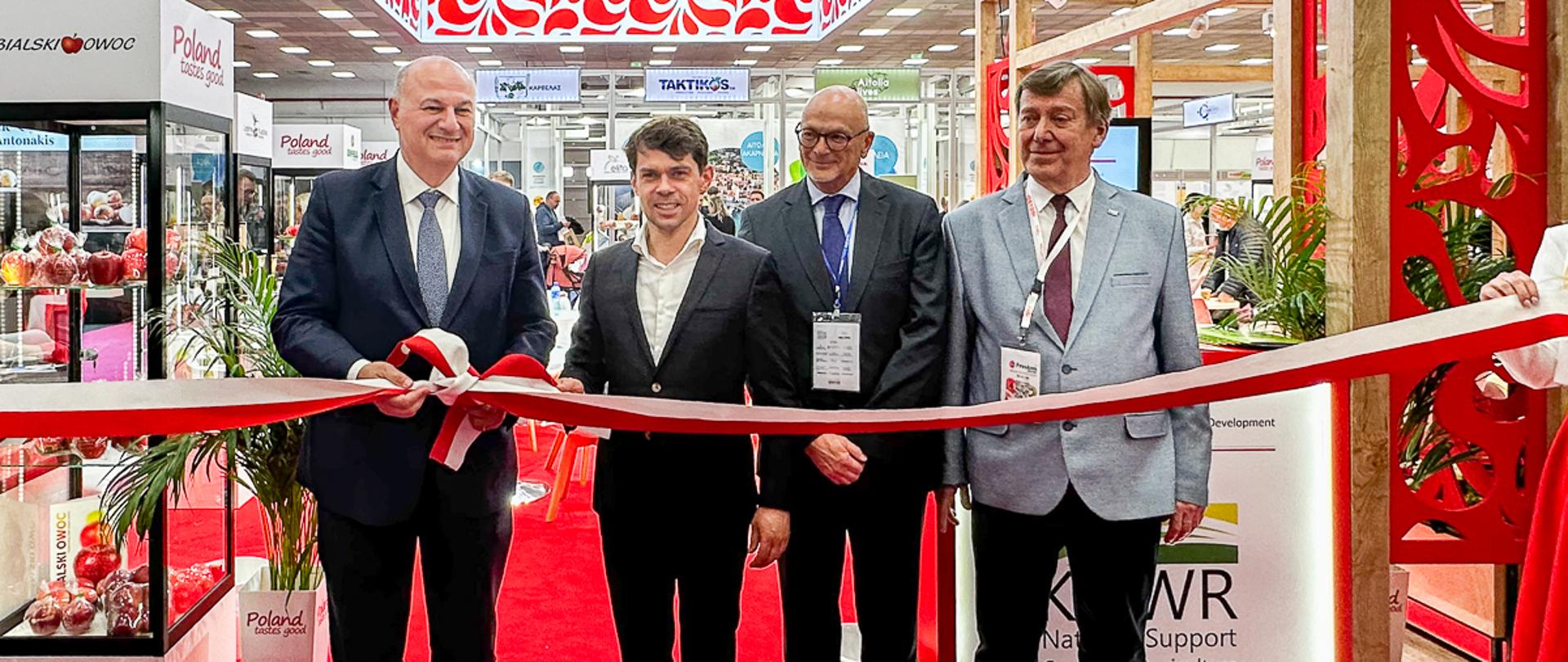 Deputy Minister Michał Kołodziejczak opens the Polish stand at the FRESKON fair (photo: Ministry of Agriculture and Rural Development)