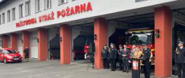 Uroczystość przekazania samochodów dla OSP 