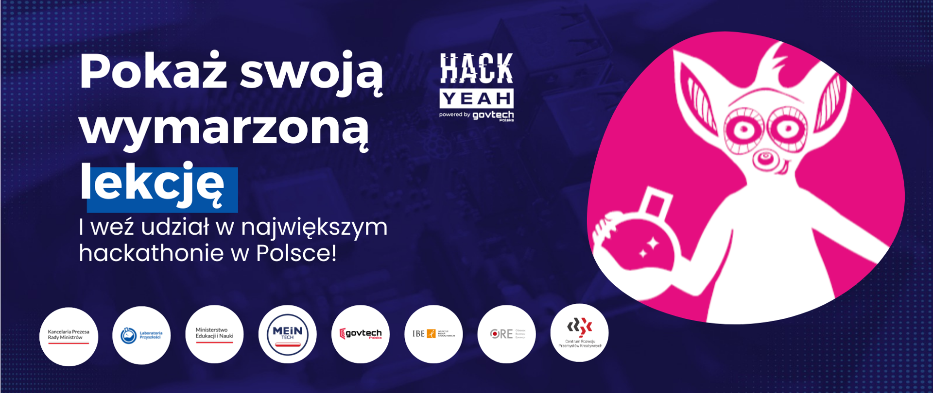 Pokaż swoją wymarzoną lekcję i weź udział w największym hackathonie w Polsce!