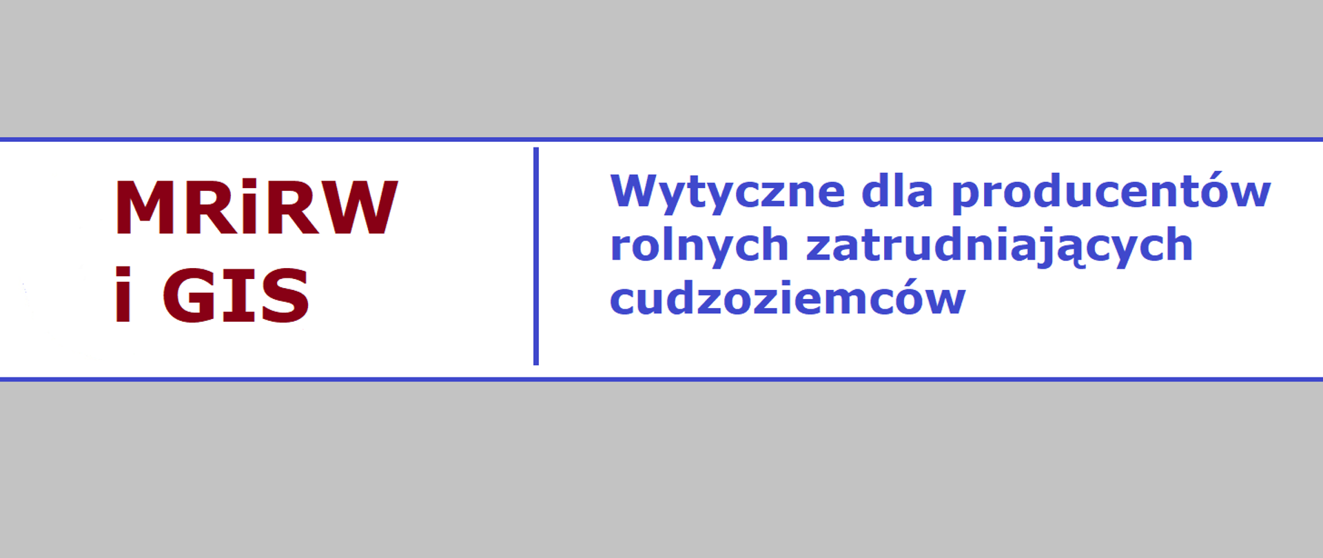 Wytyczne MRiRW i GIS dla producentów rolnych zatrudniających cudzoziemców przy pracach sezonowych